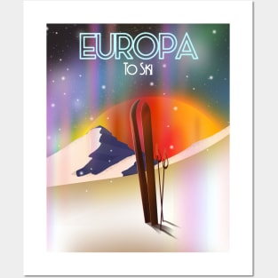 Europa To Ski Posters and Art